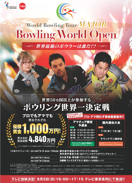 World Bowling Tour Major Bowling World Open 幕張メッセ